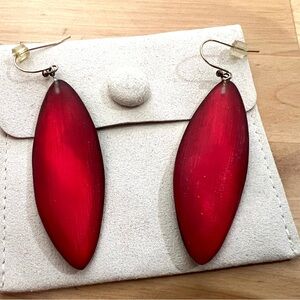 Alexis Bittar Angled Lucite Earrings